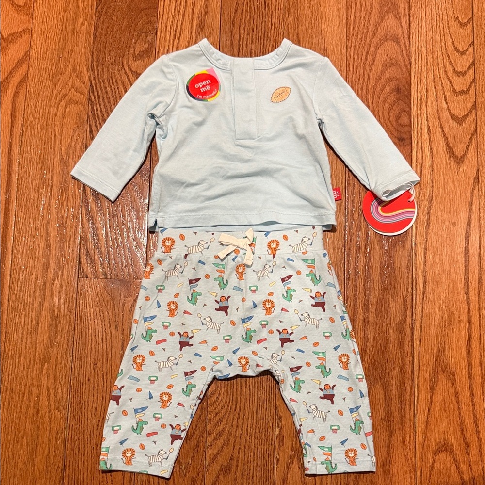 Magnetic Me Top and Pant Set Size 0-3 Months NWT